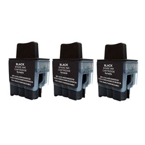 Brother Compatible LC47BK Black Triple Pack