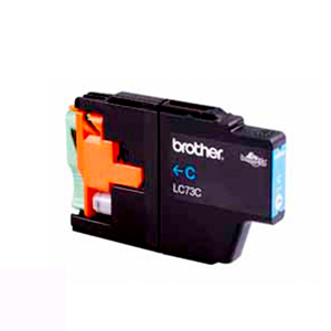 Genuine Brother LC73C Ink Cartridge - Cyan 600 Pages
