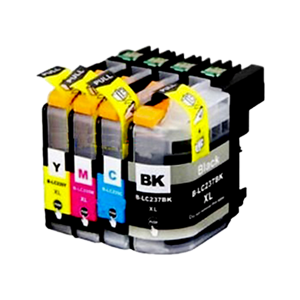 LC237XL / LC235XL Compatible Set of 4 - Bk/C/M/Y - ZBRLC237XLSET