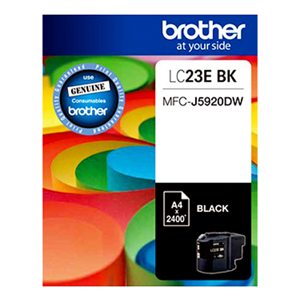 Genuine Brother LC23EBK Black Ink Cartridge