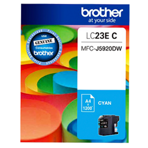 Genuine Brother LC23EC Cyan Ink Cartridge