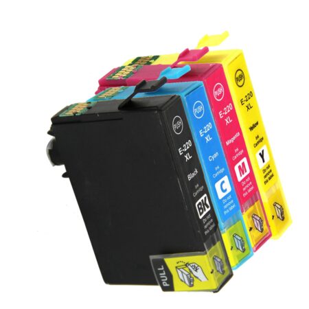 Epson Compatible 220XL Cartridge Set of 4 (Bk/C/M/Y)