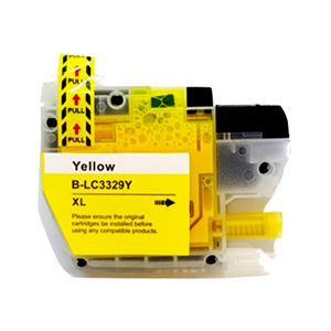 LC3329XLY Compatible High Yield Yellow Ink for Brother