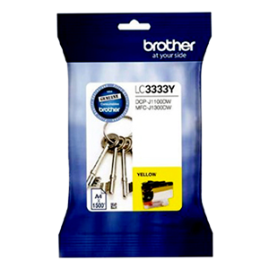 Genuine LC3333Y Brother Yellow Super High Yield Ink Cartridge