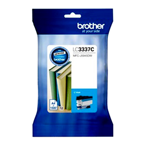 Genuine LC3337C Brother Cyan High Yield Ink Cartridge