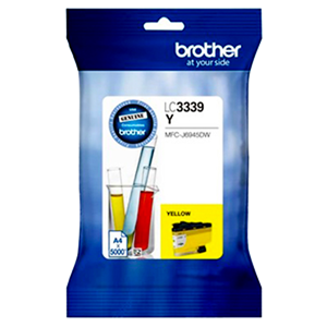 Genuine LC3339XLY Brother Yellow Ink Cartridge