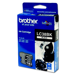 Genuine Brother LC38BK Ink Cartridge - Black