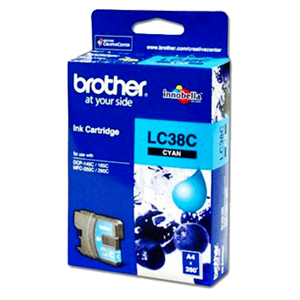 Genuine Brother LC38C Ink Cartridge - Cyan
