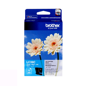 Genuine Brother LC39C Ink Cartridge - Cyan
