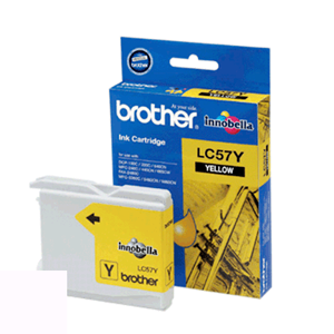 Genuine Brother LC57Y Ink Cartridge - Yellow