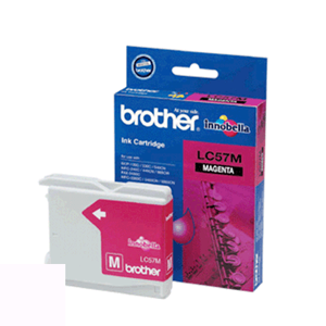 Genuine Brother LC57M Ink Cartridge - Magenta