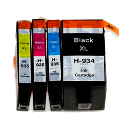 934XL 935XL Compatible Ink Set of 4 (BkCMY) - ZHP934XLSET