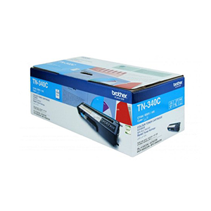 Brother Genuine TN340C Cyan Toner Cartridge 1500 Pages