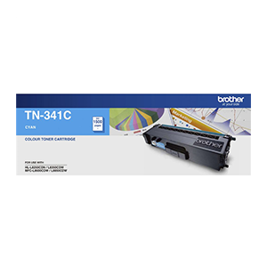 Brother Genuine TN341C Cyan Toner