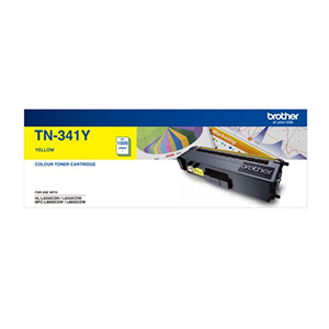 Brother Genuine TN341Y Yellow Toner