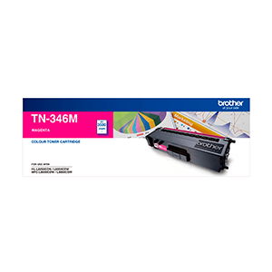 Brother Genuine TN346M High Yield Magenta Toner