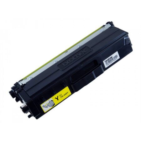 Brother Genuine TN449Y Ultra High Capacity Yellow Toner