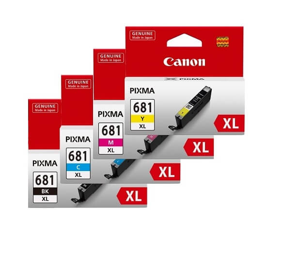 Canon Genuine CLI681XXL Bundle - 5 Cartridges