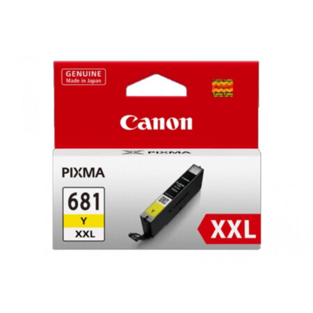 Canon Genuine CLI681XXLY Extra Hi-Yield Yellow Ink Cartridge