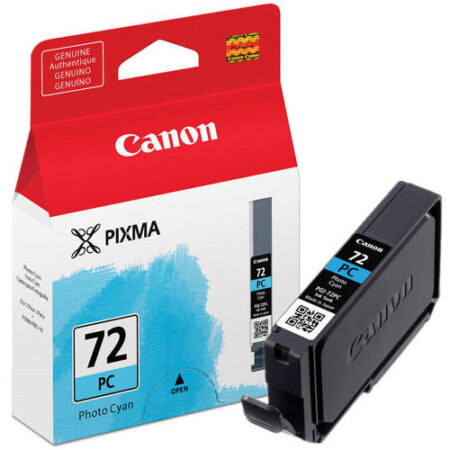Canon Genuine PGI72PC Photo Cyan Ink Cartridge