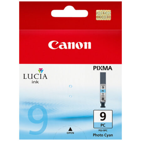 Canon Genuine PGI9PC Photo Cyan Ink Cartridge
