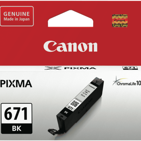Canon Genuine CLI671BK Photo Black Ink