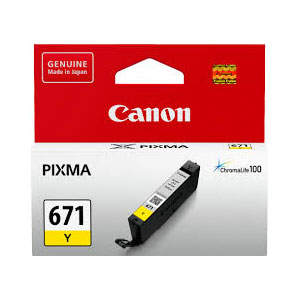 Canon Genuine CLI671Y Yellow Ink