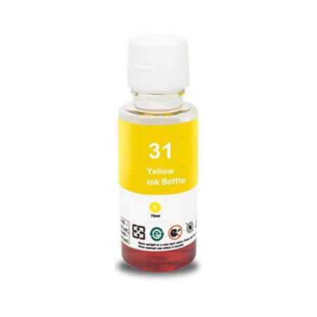 Compatible HP #31 SmartTank Yellow Ink Bottle