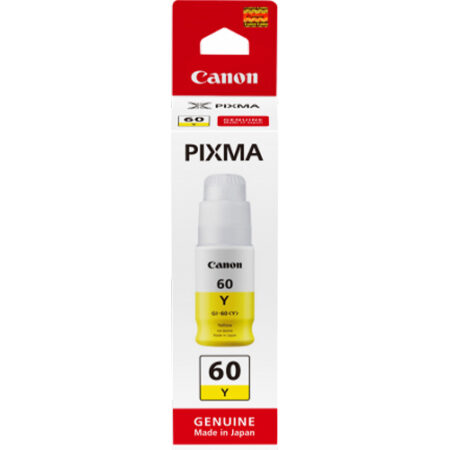 Canon GI60Y Yellow Pixma Endurance Ink Bottle