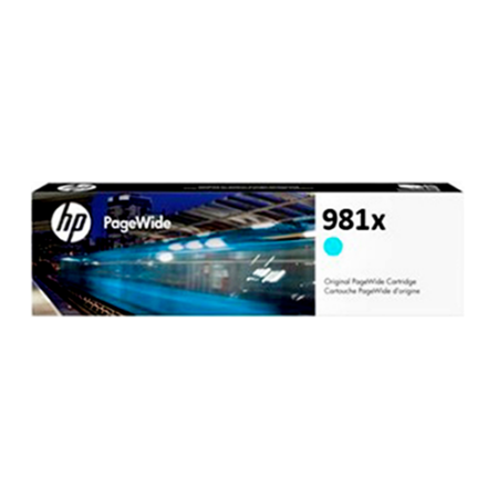 HP Genuine 981X High Yield Cyan Toner (L0R09A)