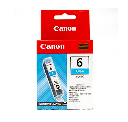 Genuine Canon BCI6C Cyan Ink Tank