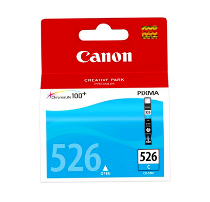 Genuine Canon CLI526C Cyan Ink Cartridge