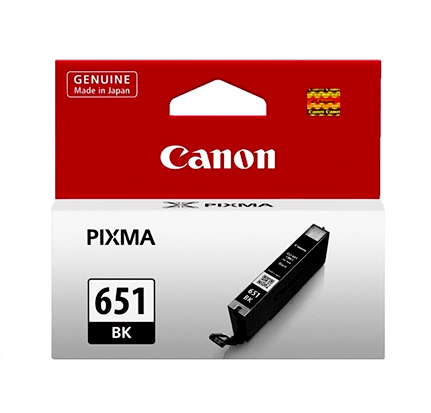 Genuine Canon CLI651 Black Ink Cartridge