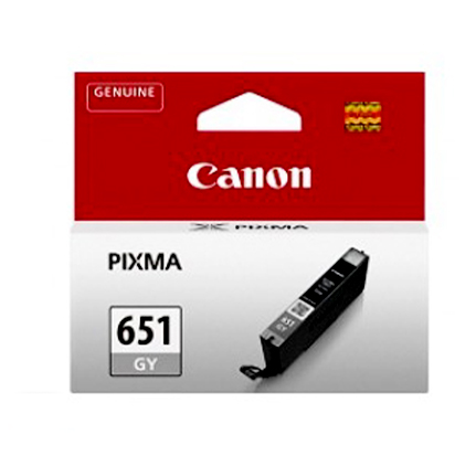 Genuine Canon CLI651 Grey Ink Cartridge