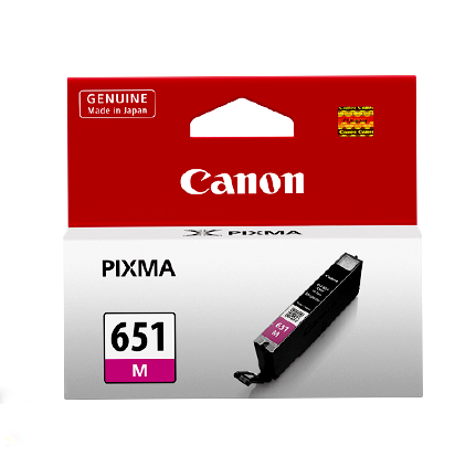 Genuine Canon CLI651 Magenta Ink Cartridge