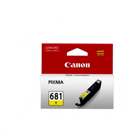 Genuine Canon CLI681Y Yellow Ink Cartridge