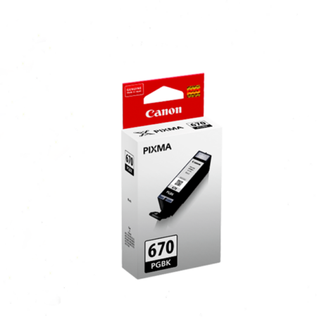 Genuine Canon PGi670BK Black Ink Cartridge