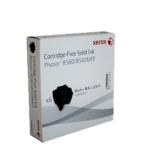 Fuji Xerox Genuine 108R00907 Hi Yield Black Ink Sticks - Phaser 8560 8560MFP