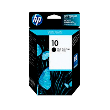HP Genuine 10 Black Ink Cartridge - C4844A