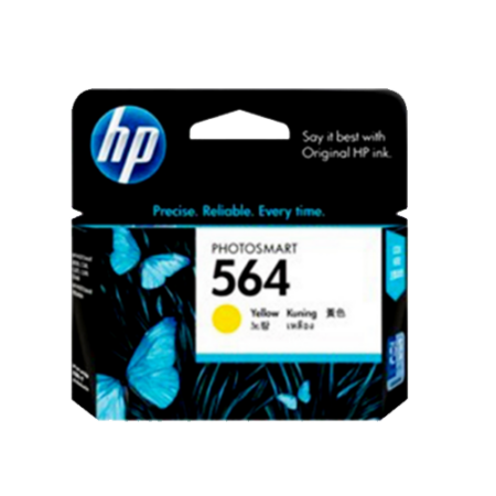 HP Genuine 564 Yellow Ink Cartridge - CB320WA