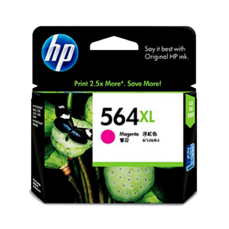 HP Genuine 564XL High Yield Magenta Ink Cartridge - CB324WA
