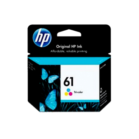 HP Genuine 61 Tri Colour Ink Cartridge - CH562WA