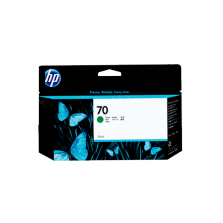 HP Genuine 70 130ml Ink Cartridge - Green- C9457A