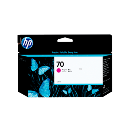 HP Genuine 70 130ml Ink Cartridge - Magenta- C9453A