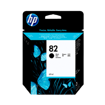 HP Genuine 82 Black Ink Cartridge - CH565A