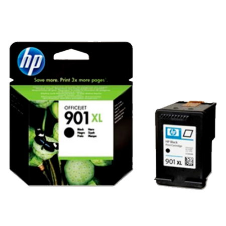 HP Genuine 901XL Black Hi-Yield Ink Cartridge - CC654AA
