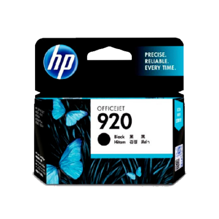 HP Genuine 920 Black Ink Cartridge - CD971AA