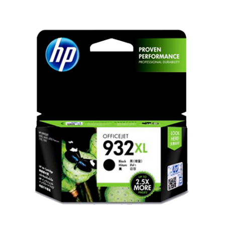 HP Genuine 932XL High Yield Black Ink Cartridge - CN053AA