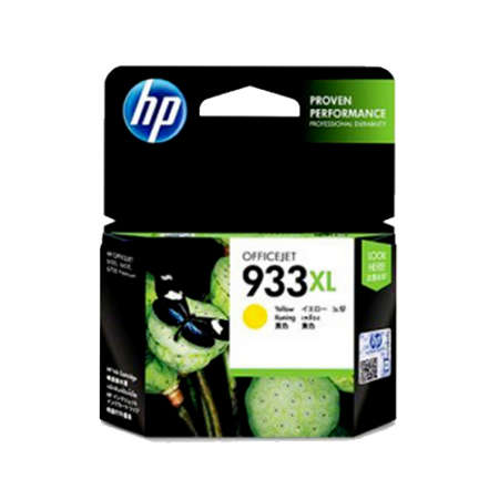 HP Genuine 933XL High Yield Yellow Ink Cartridge - CN056AA
