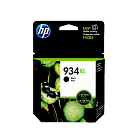 HP Genuine 934XL Black Hi-Yield Ink Cartridge - C2P23AA